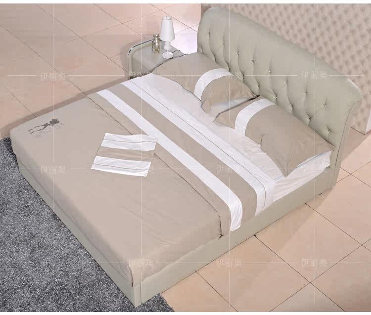 кожаная кровать Yi Liao 1.8 D13 кожаная кровать Yi Liao 1.8 D13